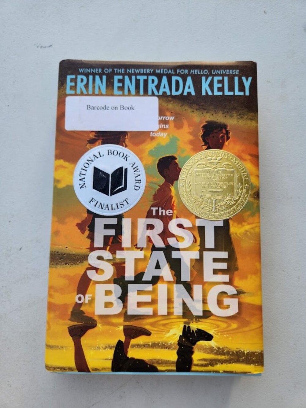 The First State of Being Hardcover Book by Erin Entrada Kelly 9780063337312 ISBN